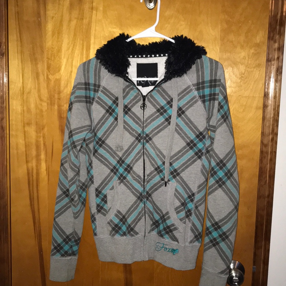 Fox zip up jacket
